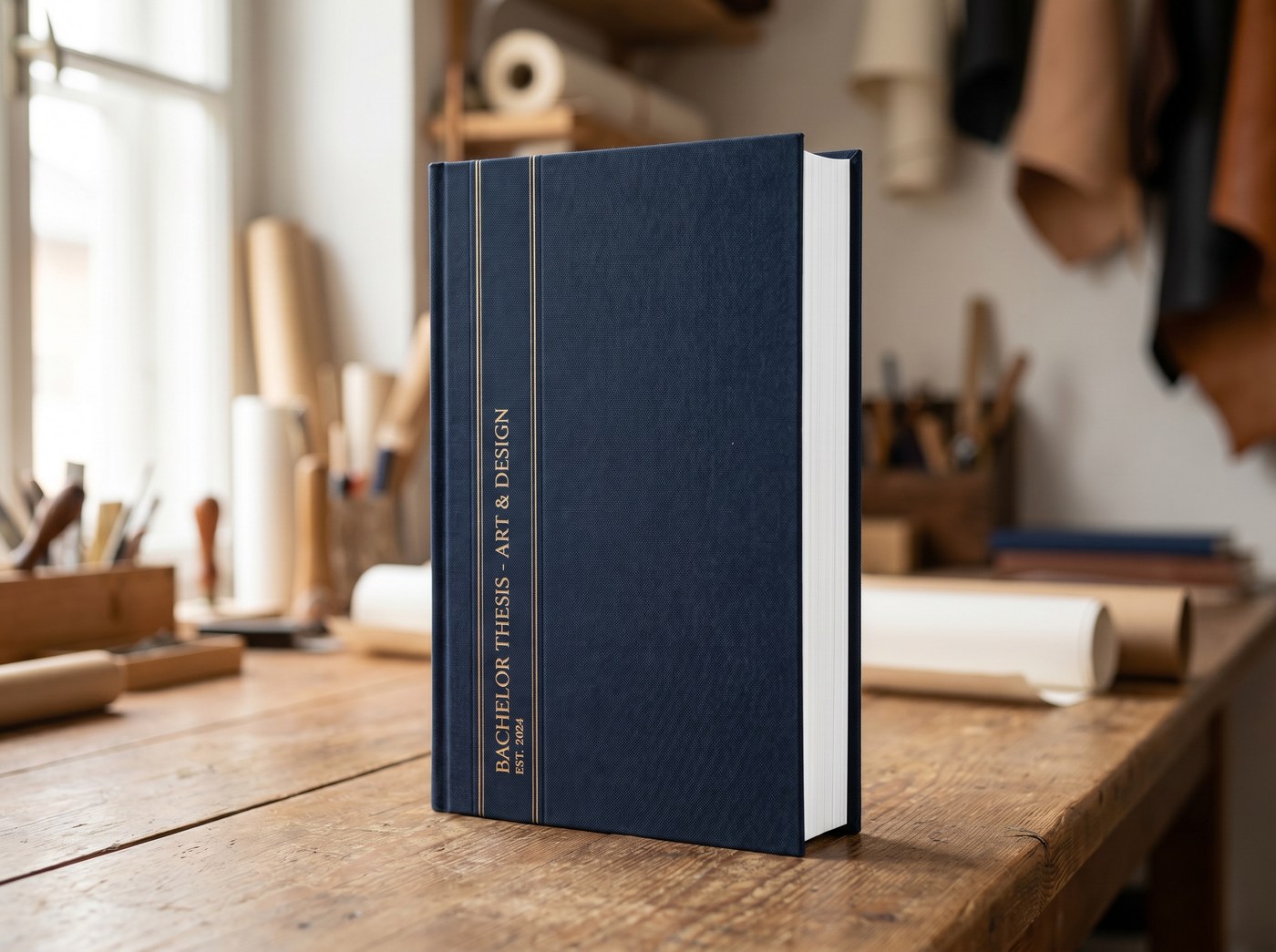 Hardcover Bindung Bachelorarbeit
